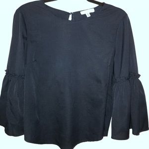 Navy blue blouse (Medium)
